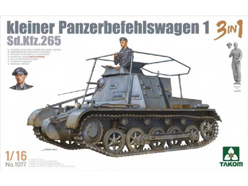 Kleiner Panzerbefehlswagen 1 3in1 Sd.Kfz.265 - image 1