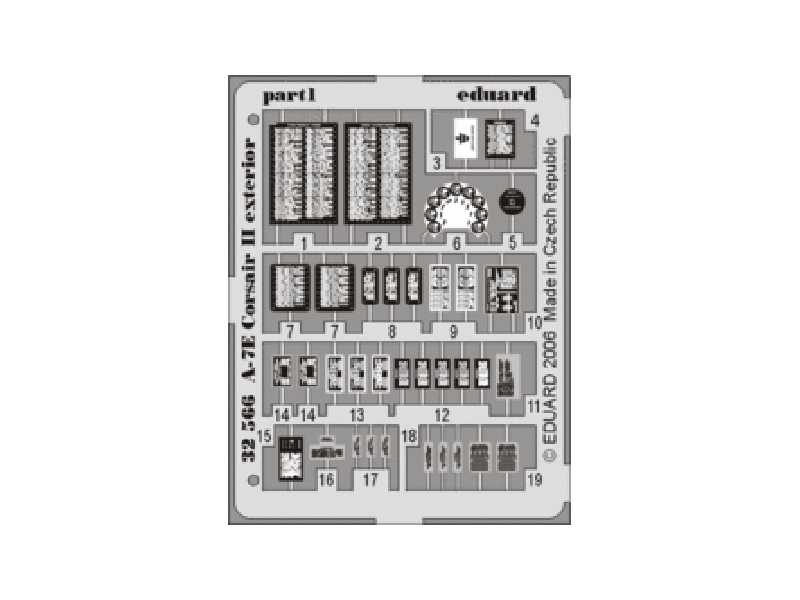 A-7E exterior 1/32 - Trumpeter - image 1