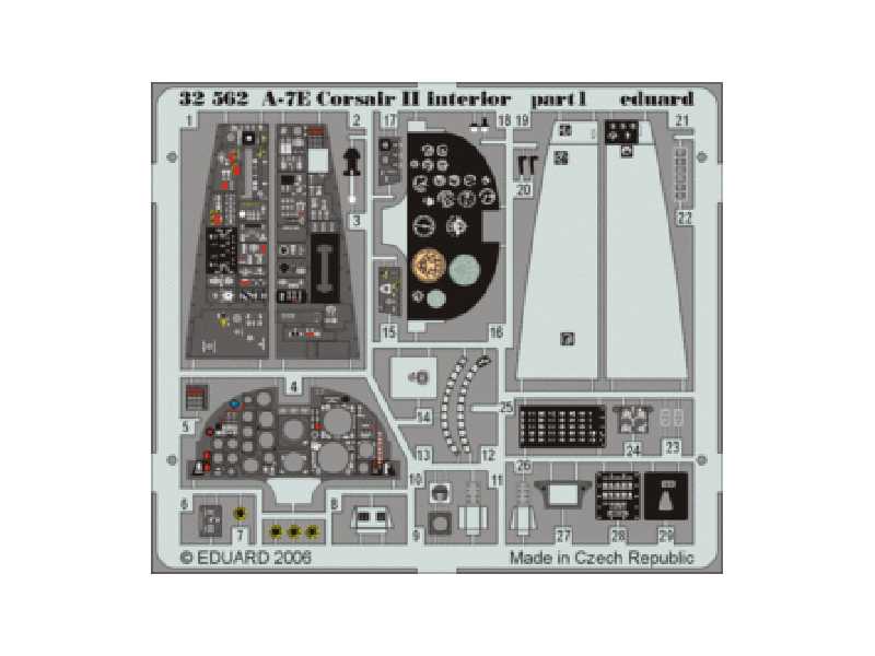 A-7E interior 1/32 - Trumpeter - image 1