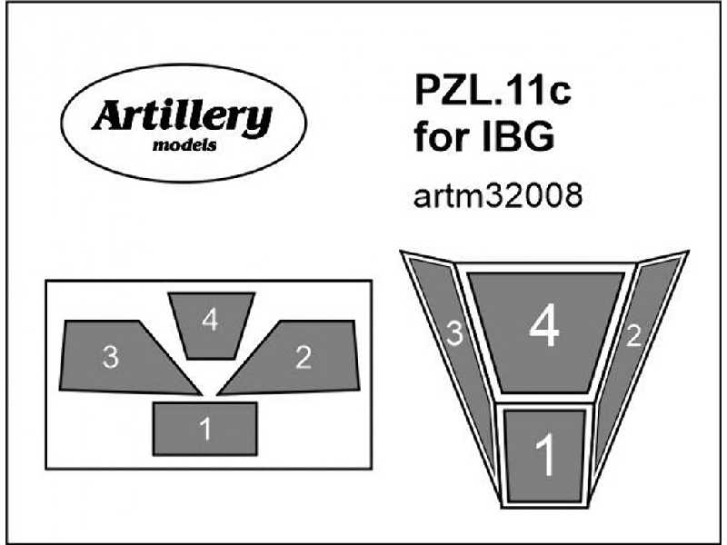 Pzl.11c Canopy (For Ibg) - image 1