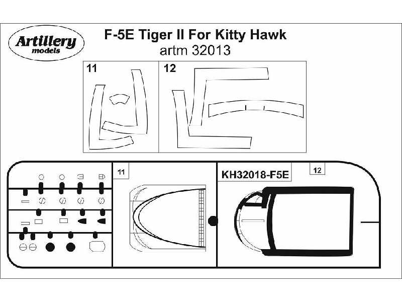 F-5e Tiger Ii For Kitty Hawk - image 1