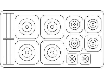 Roundels (For Pzl P24g Greek Service) - image 1