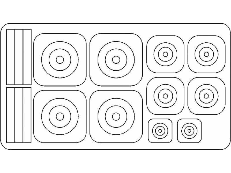 Roundels (For Pzl P24g Greek Service) - image 1