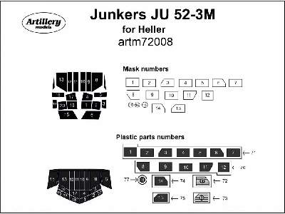 Junkers Ju 52-3m (For Heller) - image 1