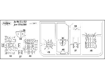 Ju 86 E1/E2 (For Italeri) - image 1