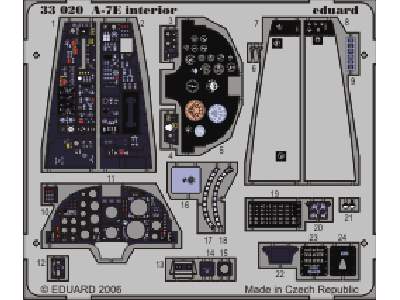 A-7E interior S. A. 1/32 - Trumpeter - image 1