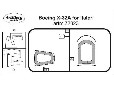 Boeing X-32a For Italeri - image 1