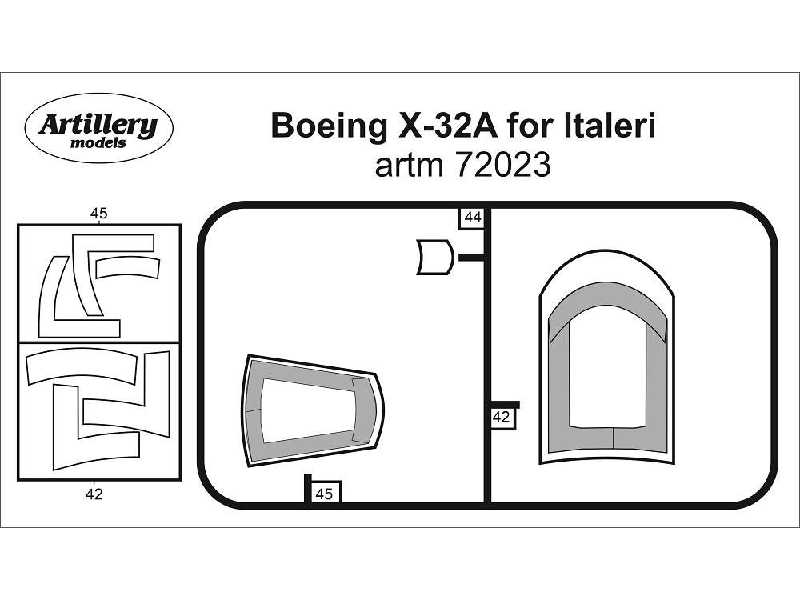 Boeing X-32a For Italeri - image 1