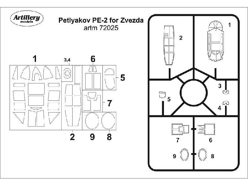 Petlyakow Pe-2 For Zvezda - image 1