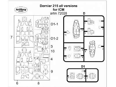 Dornier 215 All Version For Icm - image 1