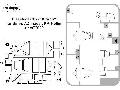 Fieseler Fi 156 Storch For Smer/Az Model/Heller - image 1