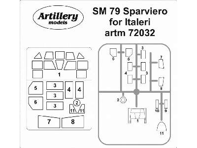 Sm 79 Sparviero For Italeri - image 1