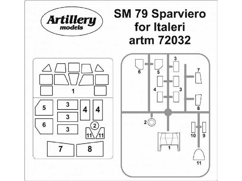 Sm 79 Sparviero For Italeri - image 1