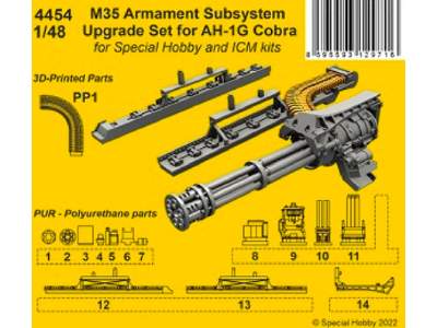 M35 Armament Subsystem Upgrade For Ah-1g Cobra Sph/Icm - image 1