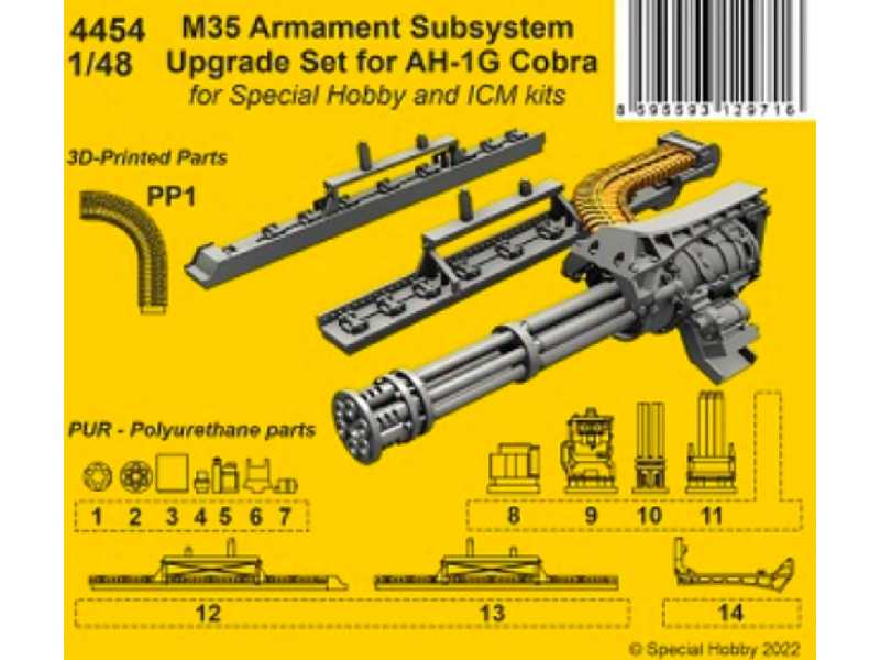 M35 Armament Subsystem Upgrade For Ah-1g Cobra Sph/Icm - image 1 M35 Armament Subsystem Upgrade For Ah-1g Cobra Sph/Icm - image 1