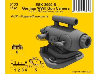 Esk 2000 B German Wwii Gun Camera - image 1