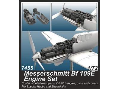Messerschmitt Bf 109e - Engine Set (For Special Hobby/Eduard Kit) - image 1