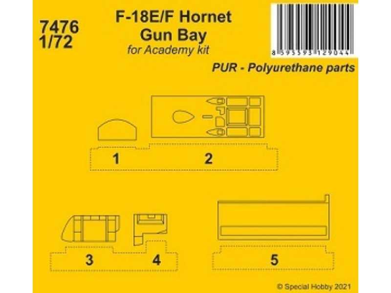 F-18e/F Hornet Gun Bay (For Academy Kit) - image 1