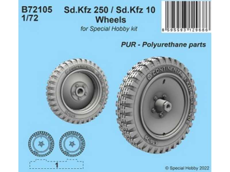 Sd.Kfz 250 / Sd.Kfz 10 Koła Sph - image 1