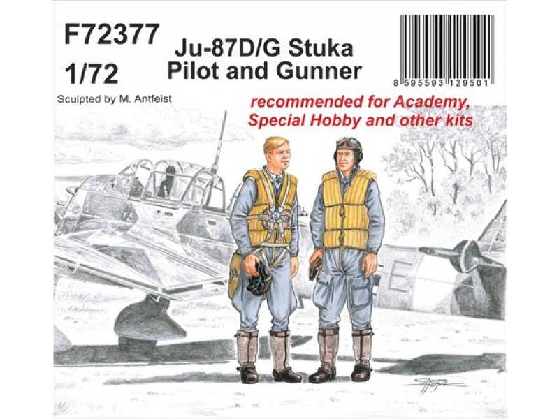 Ju-87d/G Stuka Pilot And Gunner - image 1