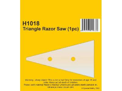 Triangle Razor Saw (1pc) - image 1