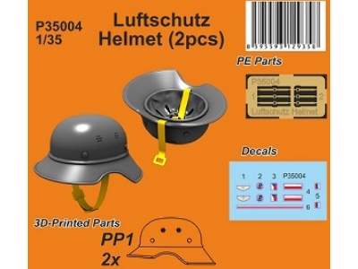 Luftschutz Helmet (2 Pcs) - image 1