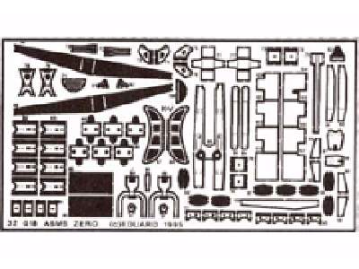 Eduard 33044 Etched Aircraft Detailling Set 1:32 BAC/EE Lightning F.2A interior 