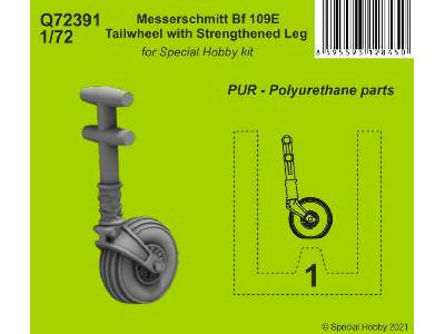 Messerschmitt Bf 109e Tailwheel With Strengthened Leg - image 1