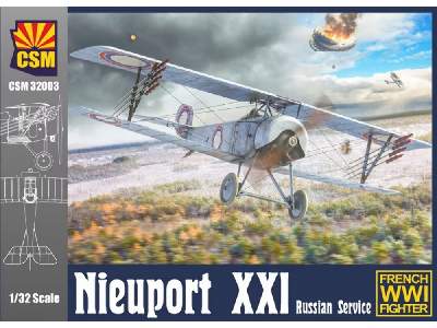 Nieuport Xxi Russian Service French Wwi Fighter - image 1