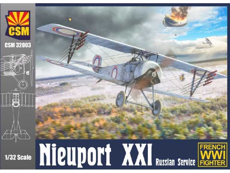 Nieuport Xxi Russian Service French Wwi Fighter - image 1