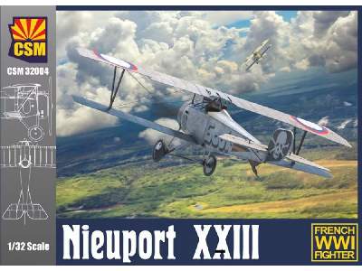 Nieuport Xxiii French Wwi Fighter - image 1
