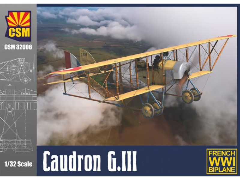 Caudron G.Iii French Wwi Biplane - image 1 Caudron G.Iii French Wwi Biplane - image 1