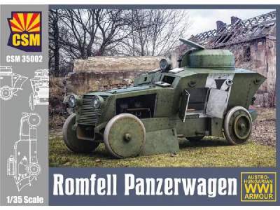 Romfell Panzerwagen Austro-hungarian Wwi Armour - image 1