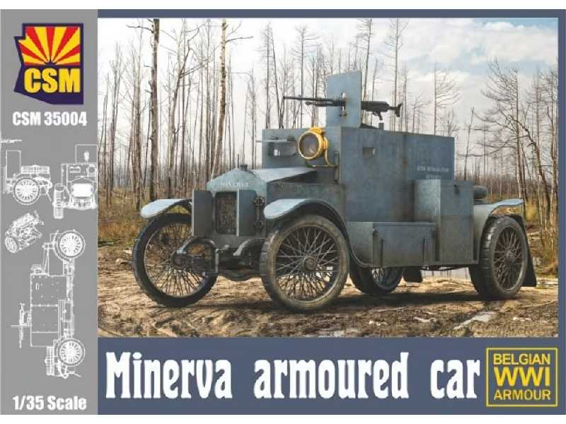 Minerva Armoured Car Belgian Wwi Armour - image 1 Minerva Armoured Car Belgian Wwi Armour - image 1