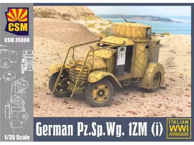 German Pz.Sp.Wg. 1zm (I) Italian Wwi Armour - image 1