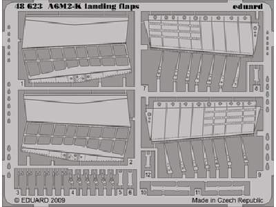 A6M2-K landing flaps 1/48 - Hasegawa - image 1