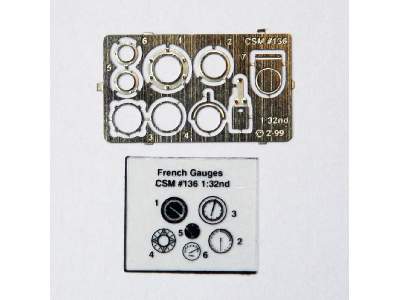 French/Russian Instrument/Gauge Set - image 1