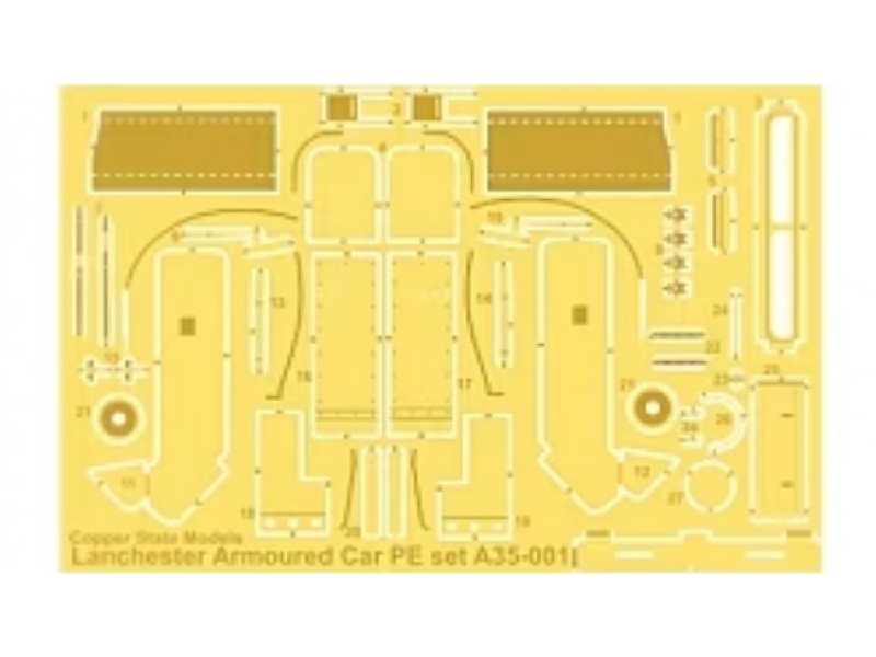 Lanchester Ac Photoetch Set - image 1