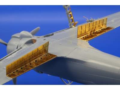 A6M2-K landing flaps 1/48 - Hasegawa - image 3