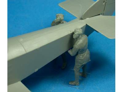 Rfc Air Mechanics Lifting The Tail Wwi Figures - image 4