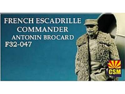 French Escadrille Commander Antonin Brocard Wwi Figures - image 1