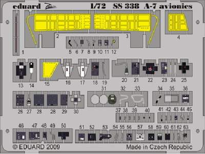 A-7 avionics 1/72 - Hobby Boss - image 1