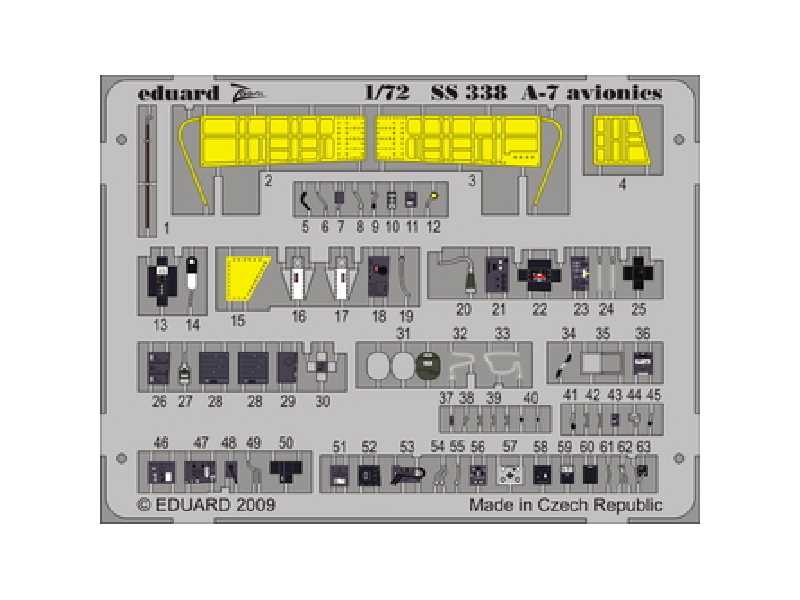 A-7 avionics 1/72 - Hobby Boss - image 1