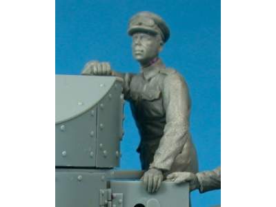 British Rnas Armoured Car Division Crewman Observing - image 3