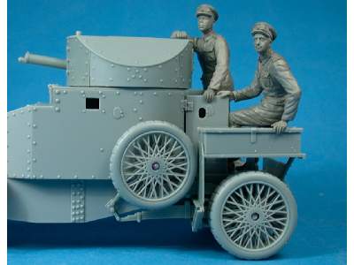 British Rnas Armoured Car Division Seated Crewman - image 2