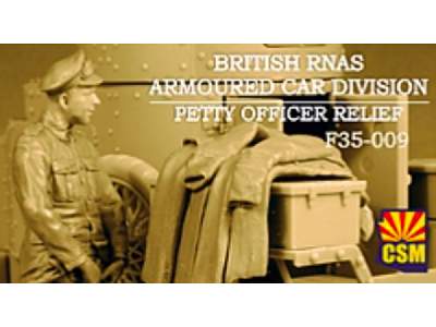 British Rnas Armoured Car Division Petty Officer Relief - image 2