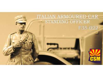 Italian Armoured Car Standing Officer - image 1