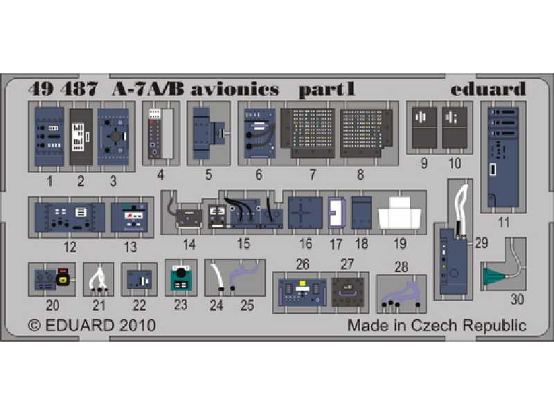 A-7A/ B avionics 1/48 - Hobby Boss - image 1