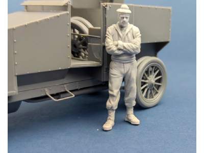 French Marine Armoured Car Standing Crewman - image 2