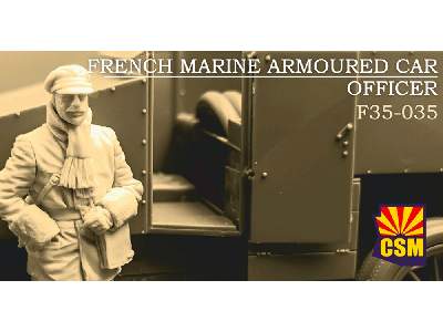 French Marine Armoured Car Officer - image 1